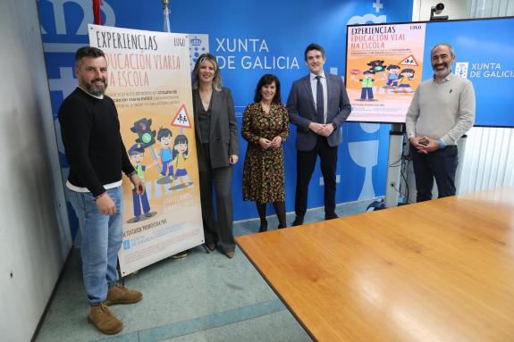 Imaxe da nova:Máis de 1.000 escolares de 12 colexios da Mariña participarán nun programa piloto de educación viaria promovido pola Xunta