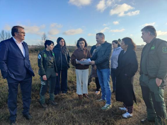 Imaxe da nova:A Xunta completa o acondicionamento dun espazo no concello de Castro de Rei para favorecer a nidificación e cría do Mazarico Real e...