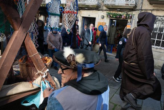 Imagen de la noticia:Rueda ensalza el valor cultural de la Arribada de Baiona y reivindica el buen momento del turismo gallego