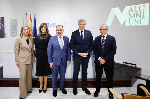 Imagen de la noticia:Rueda destaca la USC como emblema de la identidad, el talento y la apuesta por la investigación y la innovación que hay en G...