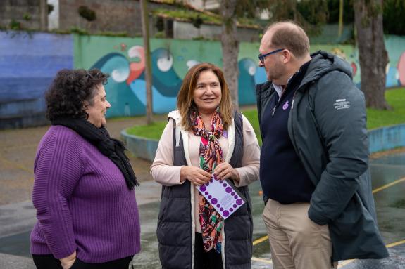 Imaxe da nova:Ana Ortiz participa nos actos de celebración do Día Internacional da Muller no CEIP Javier Sensat de Vigo