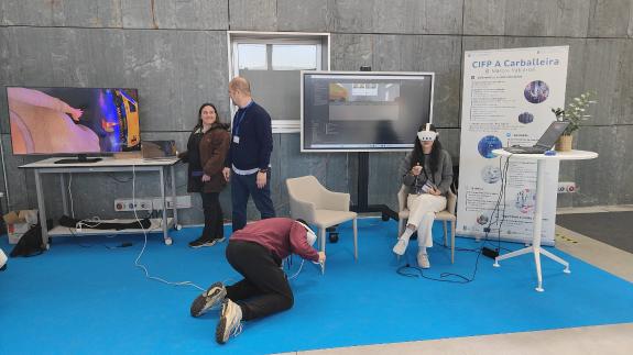 Imaxe da nova:A FP galega amosa na Feira Previsel o seu compromiso coa innovación na formación do alumnado