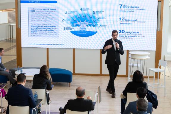 Imagen de la noticia:La Xunta presenta su estrategia digital a responsables tecnológicos de empresas e instituciones de América Latina y Caribe