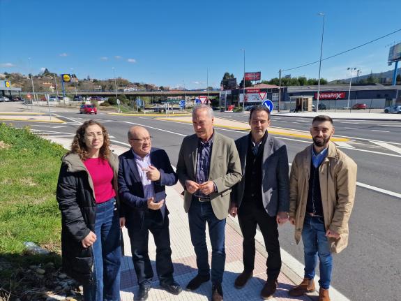 Imagen de la noticia:La Xunta finaliza la inversión de más de un millón de euros en el acondicionamiento de la N-551, en el entorno del Polígono ...