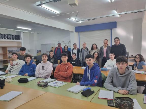 Imaxe da nova:O Instituto de Cacheiras afonda na súa internacionalización cun programa de intercambios con Noruega impulsado pola Xunta