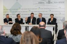 López Campos salienta o papel das empresas familiares para incrementar o uso e prestixio do galego no sector económico