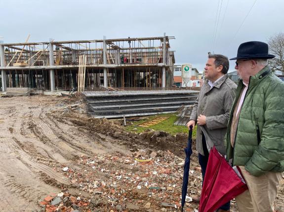 Imaxe da nova:A Xunta destaca o avance das obras da residencia municipal para persoas maiores en Abadín á que destina 1,2 M€