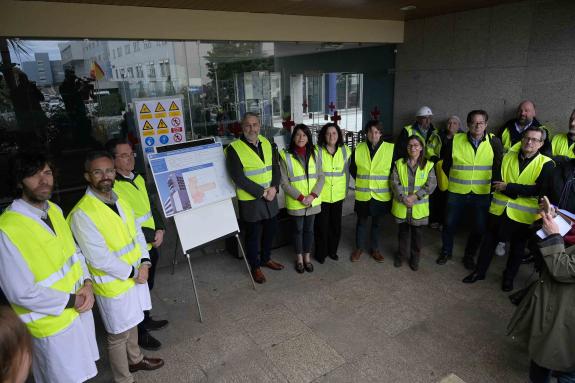 Imagen de la noticia:La Xunta inicia las obras de demolición del Hotel de Doentes del Chuac, que permitirán abordar los accesos y el anillo perim...