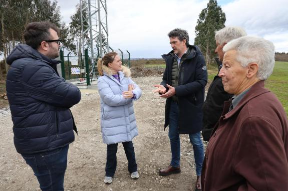 Imagen de la noticia:La Xunta mejora la cobertura móvil en Vilalba con la instalación de dos torres en núcleos de Oleiros y Belesar