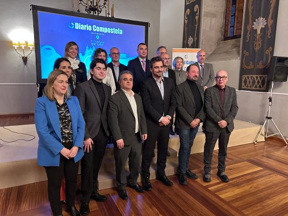 Imagen de la noticia:Diego Calvo asiste á celebración do primeiro aniversario do Diario Compostela