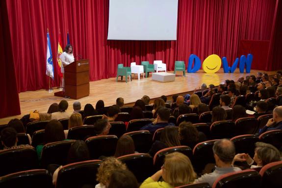 Imaxe da nova:A Xunta reitera o seu compromiso para que as persoas con síndrome de Down teñan presenza en todos os ámbitos da sociedade