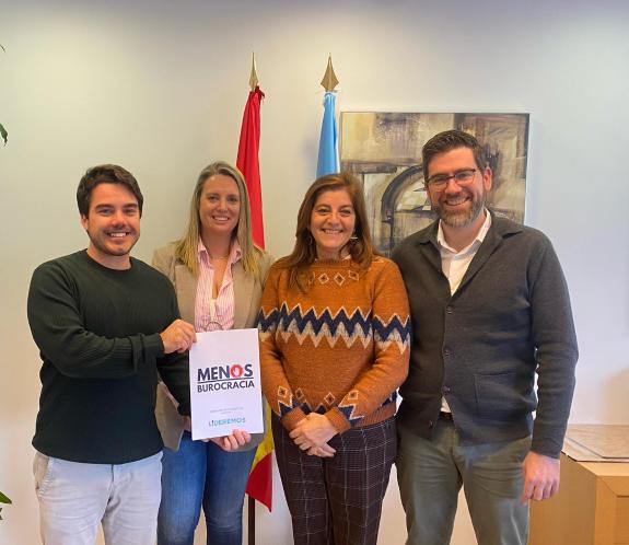 Imaxe da nova:A Xunta e Lideremos Galicia fortalecen o diálogo para continuar avanzando no impulso estratéxico do emprego e do emprendemento xuve...