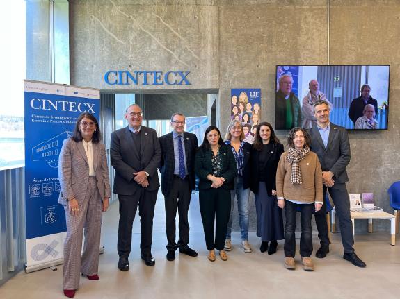 Imaxe da nova:A Xunta reforza o traballo na área de tecnoloxías do Centro de investigación CINTECX, da UVigo, cunha inxección de máis de 825.000 ...