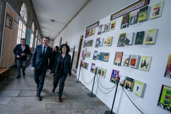 Imaxe da nova:Román Rodríguez sinala o Premio literario San Clemente do IES Rosalía de Castro como unha ferramenta de fomento da lectura entre o ...
