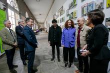 Román Rodríguez sinala o Premio literario San Clemente do IES Rosalía de Castro como unha ferramenta de fomento da lectura entre o alumnado