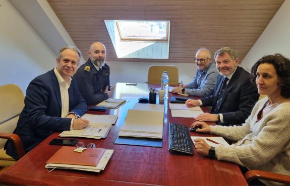 Imagen de la noticia:Portos de Galicia y A Guarda avanzan en el proceso para facilitar los atraques en el pasaje a las embarcaciones que traen a ...