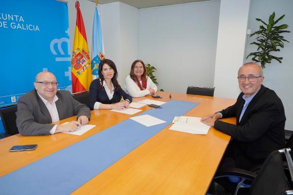 Imagen de la noticia:La conselleira de Vivenda e Planificación de Infraestructuras mantiene una reunión con el alcalde de Nigrán