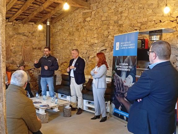 Imaxe da nova:La Xunta apuesta en la Ribeira Sacra por el emprendimiento ligado al territorio abogando por la especialización y el potencial de c...