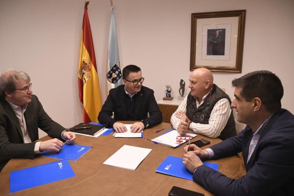 Imaxe da nova:La Xunta analiza con el ayuntamiento de Cartelle su  colaboración para impulsar la generación de empleo vinculado al territorio