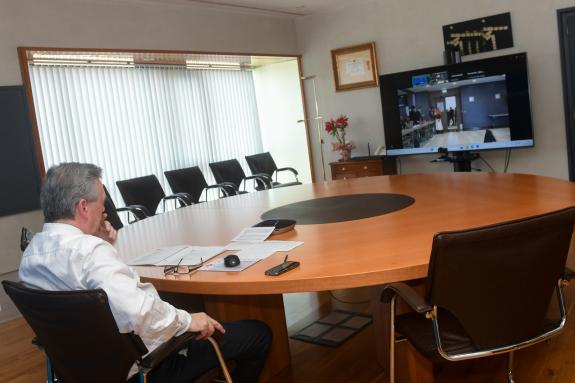 Imaxe da nova:Gómez Caamaño destaca a aposta de Galicia pola transformación dixital e as novas tecnoloxías para a mellora do sistema asistencial