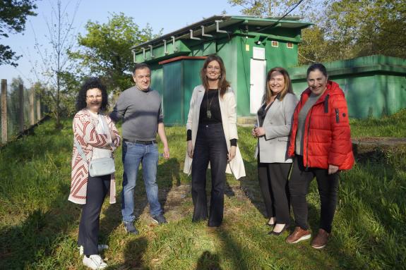 Imaxe da nova:A Xunta apoia as melloras no abastecemento de auga da comunidade de usuarios do Carballal en Vigo