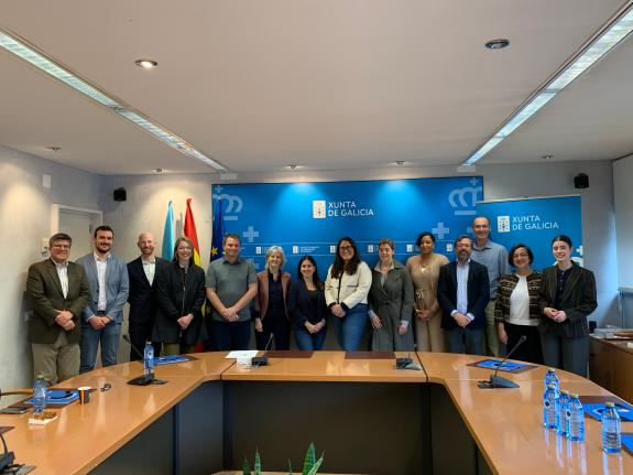 Imagen de la noticia:El Igape recibe la visita de un grupo de jóvenes profesionales norteamericanos para presentar las oportunidades de inversión...