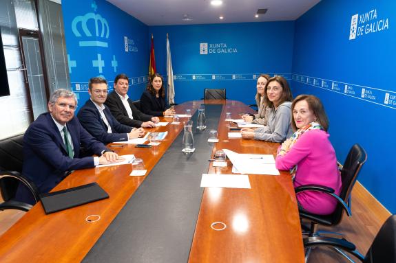 Imaxe da nova:A Xunta e Iberdrola analizan o proxecto para desenvolver a central hidroeléctrica Conso II