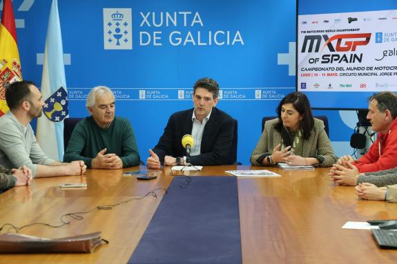Imaxe da nova:A Xunta destaca o retorno económico que deixa en Lugo a proba do Mundial de Motocross, cifrado en 4 millóns de euros