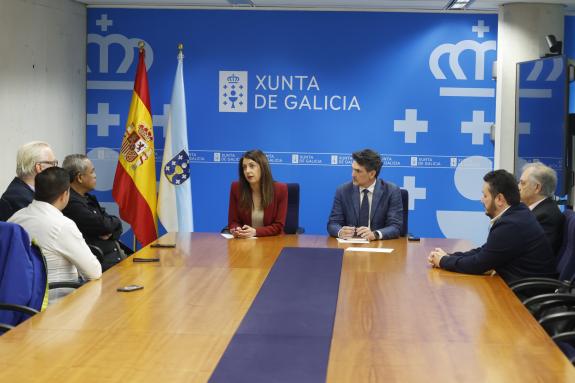 Imaxe da nova:María José Gómez recibe a unha delegación de empresarios de Indonesia