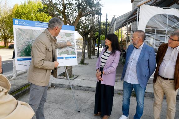 Imagen de la noticia:La Xunta invierte cerca de 800.000€ en la mejora de la seguridad viaria de la OU-540 a su paso por el núcleo de A Manchica, ...