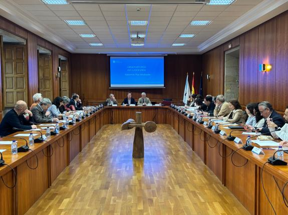 Imaxe da nova:A Xunta destaca o vínculo co portugués como un piar na renovación do Plan de Normalización da Lingua