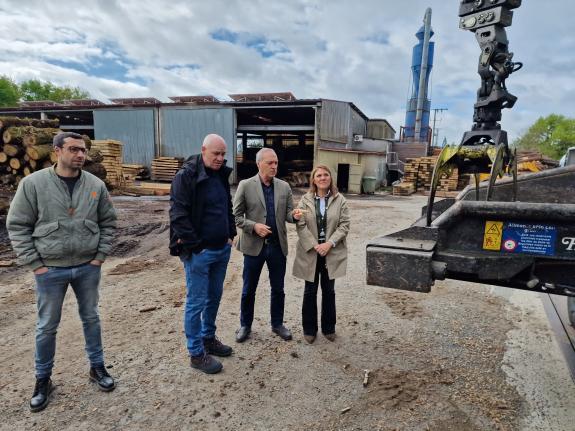 Imaxe da nova:A Xunta financia con máis de 70.000 euros o investimento en tecnoloxías forestais dunha empresa de Agolada