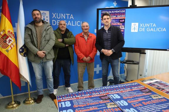 Imaxe da nova:A Xunta apoia a I Festa da xuventude de Baralla, que se celebra este venres