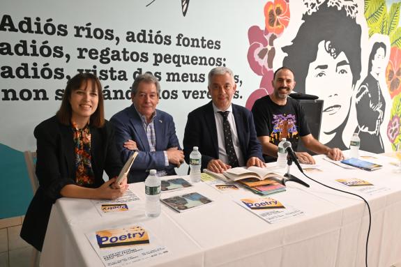 Imagen de la noticia:Valentín García presenta en Nova York a IX edición do Festival Kerouac, que promove a poesía galega en América co apoio da X...