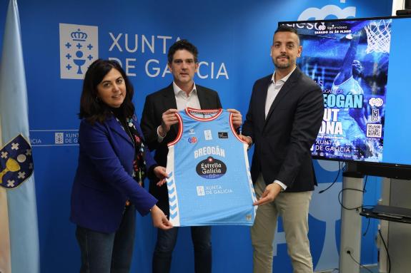 Imaxe da nova:A Xunta patrocina o partido de baloncesto que disputan o sábado en Lugo o Breogán e o Joventut
