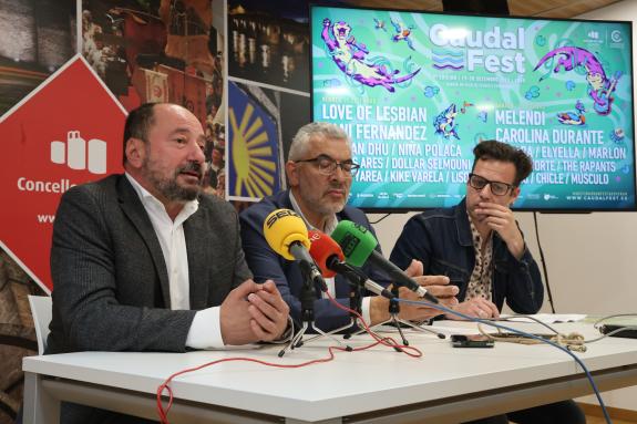 Imaxe da nova:Xosé Merelles destaca o impulso do Caudal Fest á promoción dos recursos turísticos locais de Lugo e o impacto económico na cidade