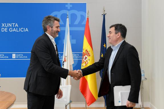 Imaxe da nova:A Xunta reúnese coa Fegamp para comezar o deseño dos futuros plans locais de I+D+i que achegarán a innovación aos servizos locais