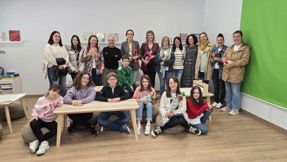 Imaxe da nova:A Xunta destaca o labor da biblioteca do Colexio A Ponte de Lugo a prol da lectura