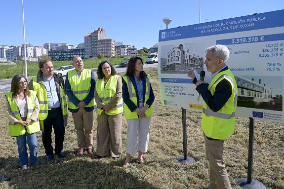 Imagen de la noticia:La Xunta inicia la construcción de un nuevo edificio de 14 viviendas de promoción pública en Xuxán, en A Coruña