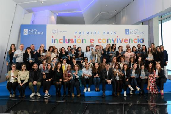 Imaxe da nova:Román Rodríguez gaba o labor dos docentes a prol dun ensino máis inclusivo, que a Xunta reforzará coa nova estratexia neste eido qu...