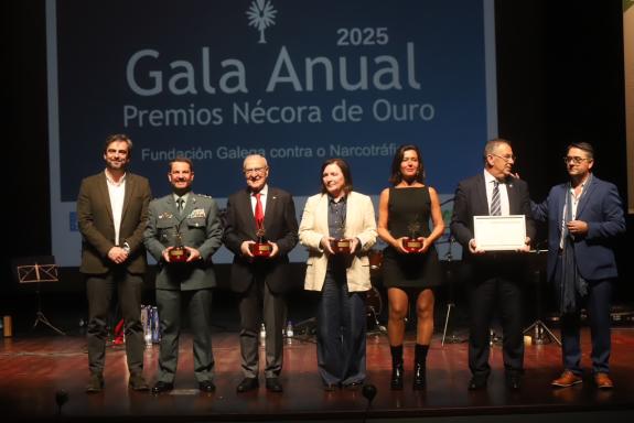 Imagen de la noticia:Diego Calvo participa en la Gala anual de la Fundación Gallega Contra el Narcotráfico