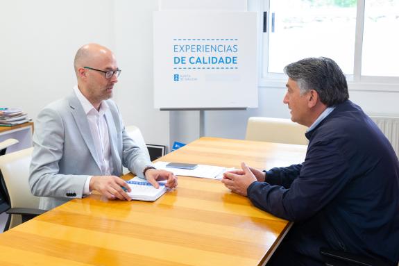 Imaxe da nova:A consellería do Medio Rural e adegas Terra de Asorei colaboran na potenciación do sector enoturístico