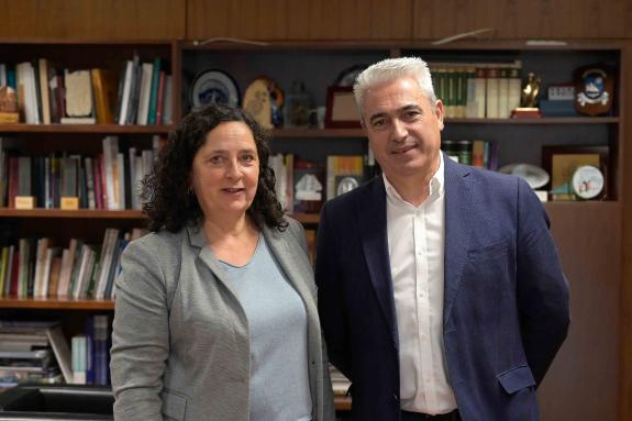 Imaxe da nova:Belén do Campo e o alcalde do Pino para seguir avanzando nas vías de colaboración entre ambas administracións