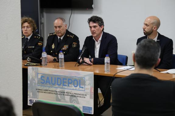 Imaxe da nova:A Xunta colabora na xornada ‘Saudepol’, que pon o foco na seguridade laboral no ámbito dos corpos de seguridade