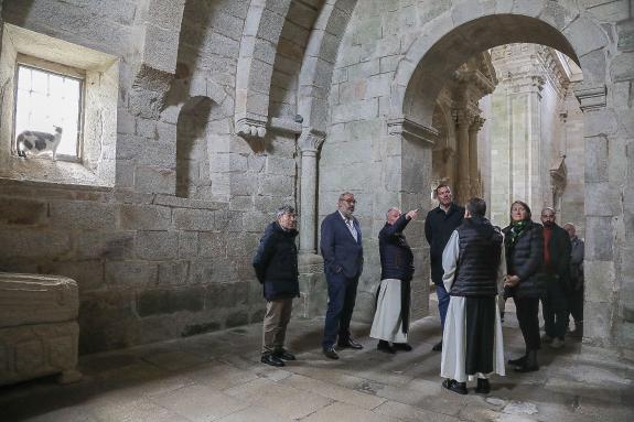 Imaxe da nova:A Xunta completa os traballos de conservación no mosteiro de Santa María de Sobrado tras unha achega de máis de 2 M€