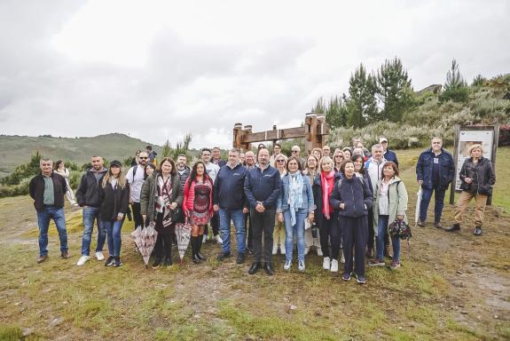 Imaxe da nova:Xosé Merelles inaugura a Primavera de Portas Abertas 2025 que arrinca coa Ruta do Viño de Monterrei