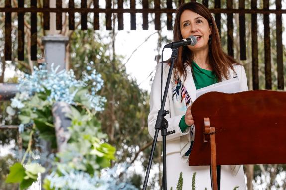 Imagen de la noticia:María José Gómez enxalza o papel da Romaría do Bispo Santo de Foz na dinamización socio cultural da zona