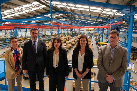 Imaxe da nova:Lorenzana destaca o papel da nova Estratexia de Seguridade e Defensa para seguir potenciando este sector chave en Galicia