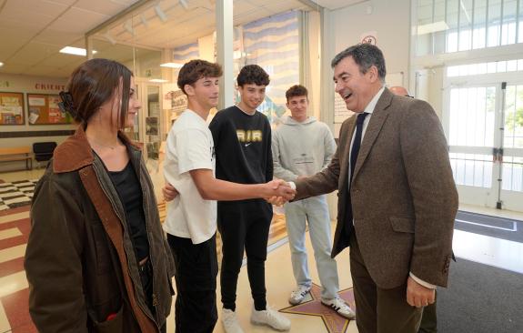 Imagen de la noticia:La Xunta mejora las instalaciones del ciclo de FP de Acondicionamiento Físico del instituto IES A Guía, en Vigo