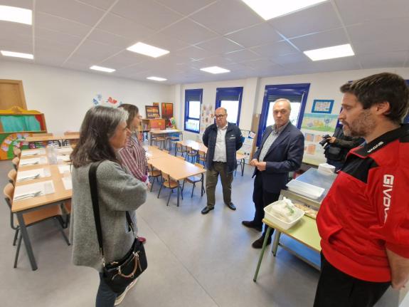 Imaxe da nova:O CEIP Plurilingüe San Benito de Lérez mellora o seu comedor grazas a unha achega da Xunta de preto de 50.000 euros